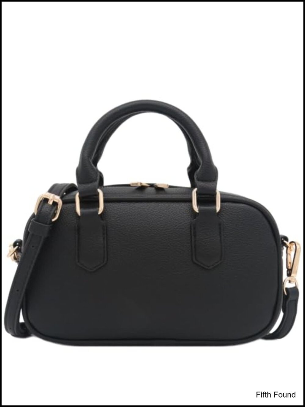 Mini PU Leather Satchel Purse Top Handle Crossbody Bag